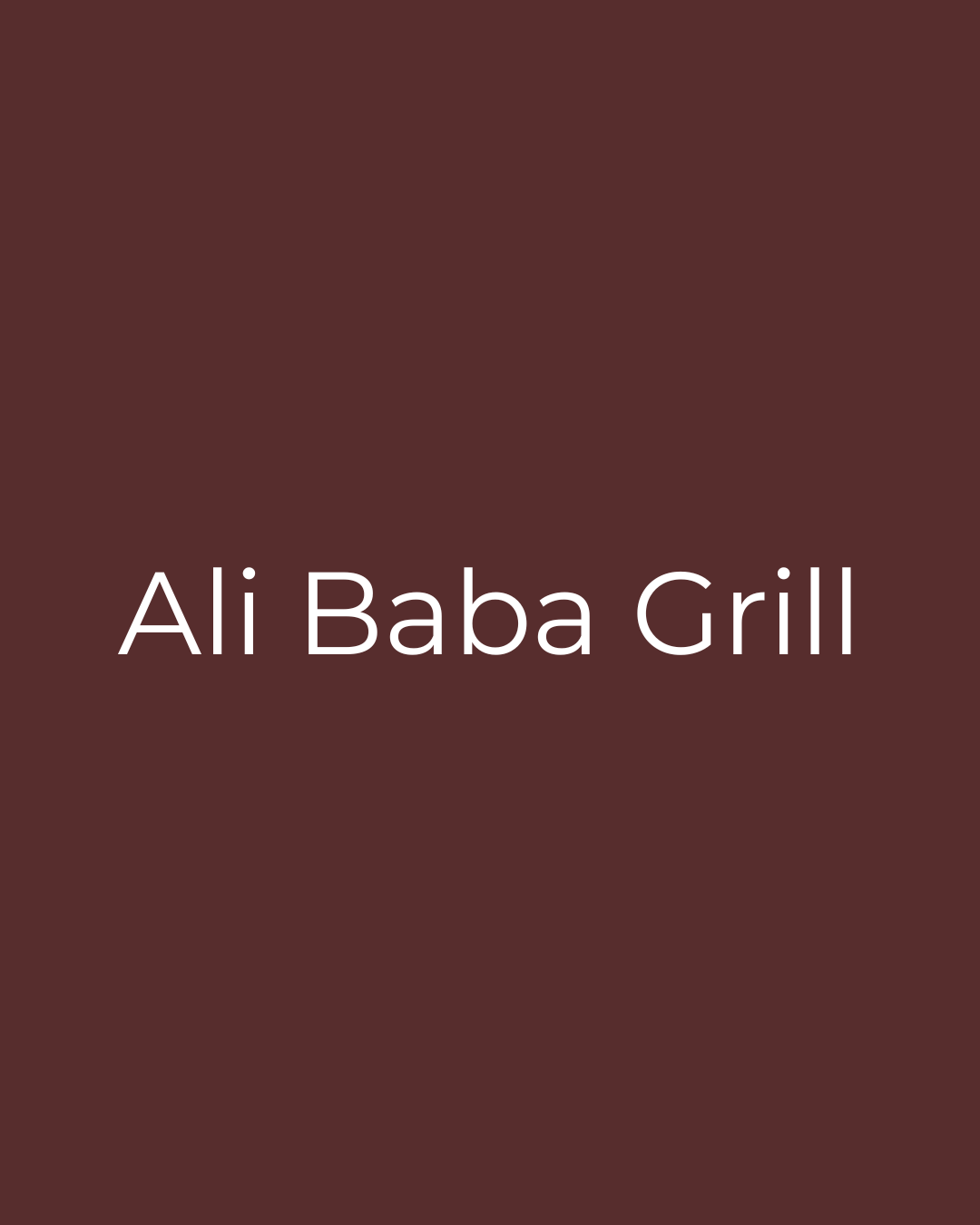 Ali Baba Grill
